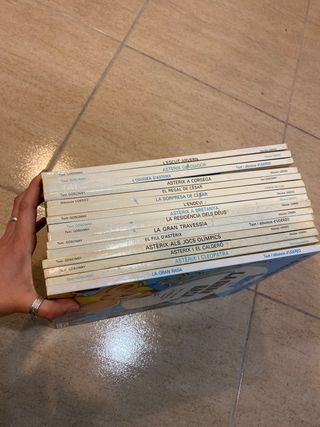 CÓMICS ASTERIX EN CATALÁN TAPA DURA
