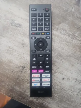 Mando Smart TV Hisense