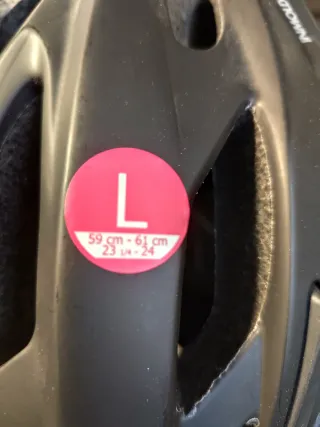 Casco de bicicleta Talla L