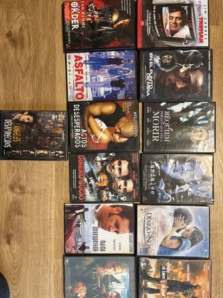 Lote 15 Películas DVD Acción y Thriller