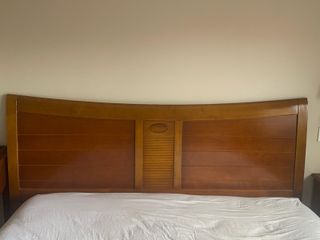 Cabecero de cama madera cerezo