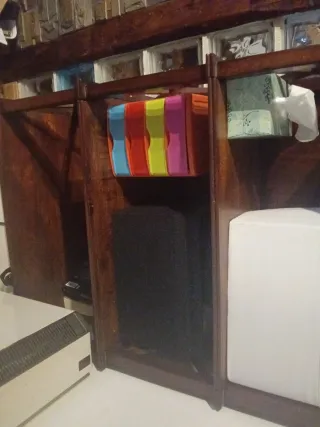 Armario Vintage Madera y Plástico