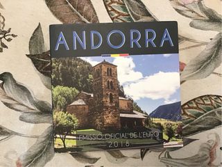 Estuche Monedas Euro Andorra 2018