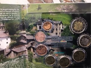 Estuche Monedas Euro Andorra 2018