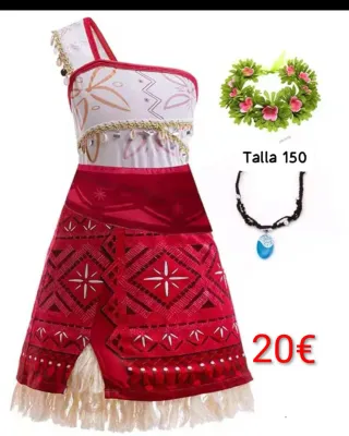 Disfraz Moana Talla 150