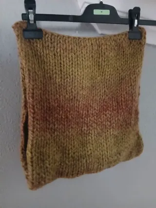 Braga de punto hecha a mano