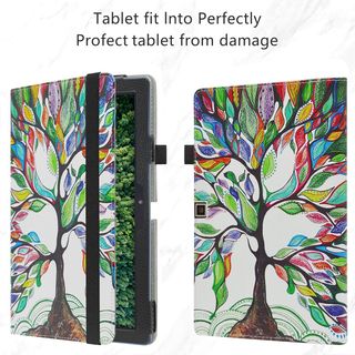 Funda para tablet Fusion5 con diseño árbol