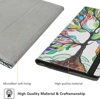 Funda para tablet Fusion5 con diseño árbol