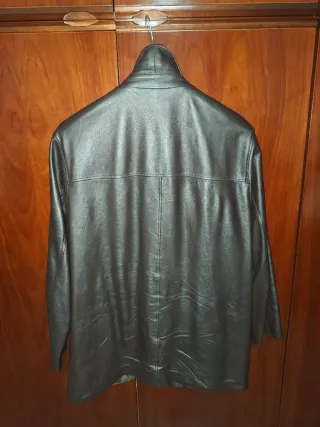 Chaqueta de piel marrón a medida Talla 62