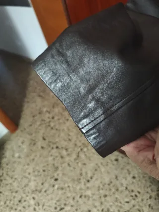Chaqueta de piel marrón a medida Talla 62