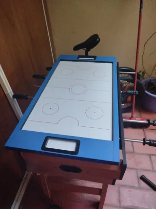 Futbolín, billar y ping-pong