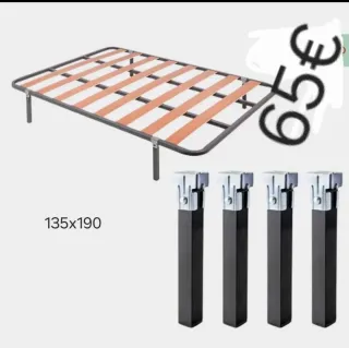 Somier 80x180 + Colchón 80x180