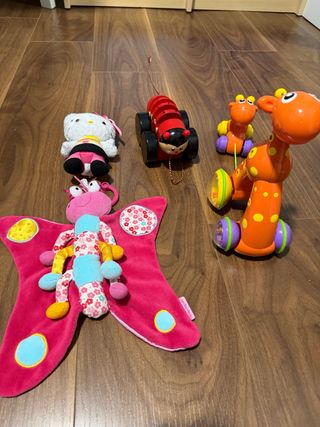 Lote 4 juguetes infantiles