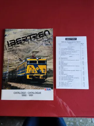Catálogo Ibertren 1990/1991 escala "N"