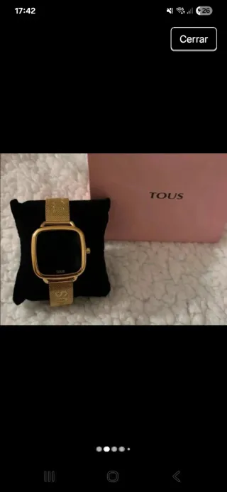 Reloj Tous Dorado