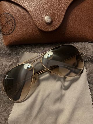 Gafas de sol Ray-Ban Aviator Vintage Marrones Dora
