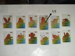 61 Cartas Pokémon Lamincards