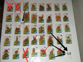 54 Cartas Pokémon Lamincards