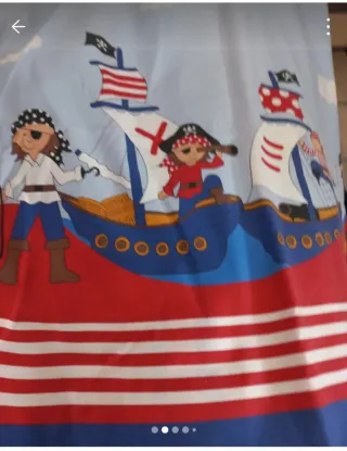 Funda Nórdica Infantil Piratas, cama de 1.10