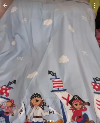 Funda Nórdica Infantil Piratas, cama de 1.10