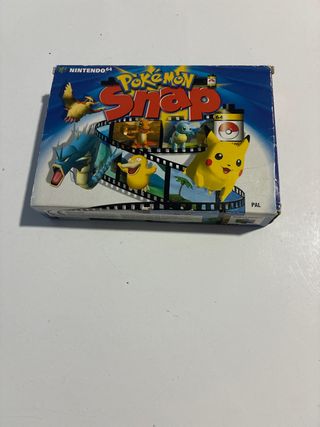 Pokemon Snap Nintendo 64 caja original pal españa