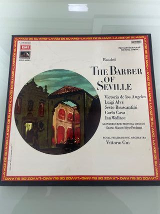 Vinilo EMI The Barber of Seville Rossini