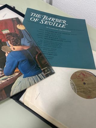 Vinilo EMI The Barber of Seville Rossini