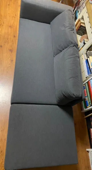 Sofá IKEA Gris Tela