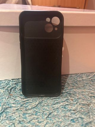 Custodia iPhone 14 Plus Nera con Anello