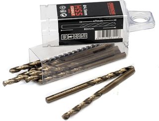 Brocas HSS M35 Cobalto 4.5mm (10uds)