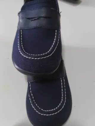 Mocasines niño azul marino