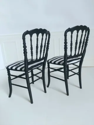 Sillas Barbie Diseño Rayas