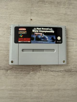 Nigel Mansell’s World Championship Racing – SNES