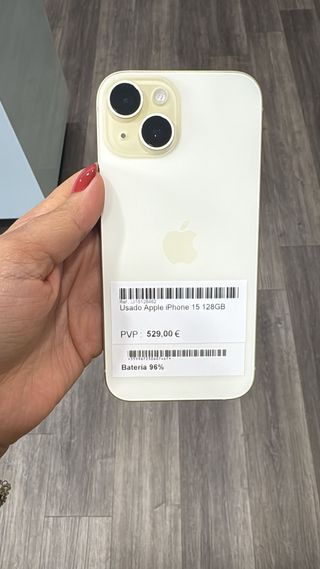 iPhone 15 128GB Amarelo