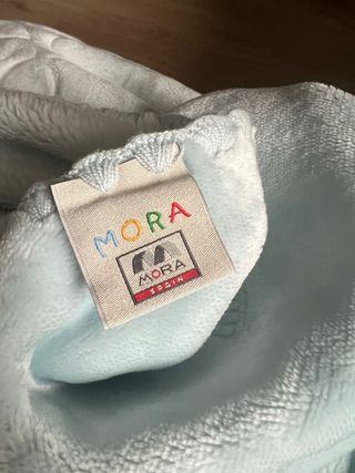 Manta infantil azul con ositos