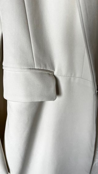 Americana Zara blanco roto