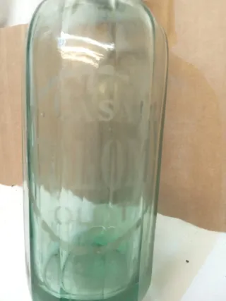 Sifón antiguo Olot plomo