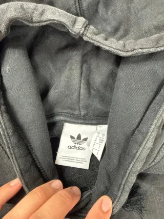 ¡¡OFERTA!! Talla S Sudadera Adidas Negra