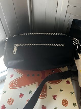 Bolso bandolera Desigual negro