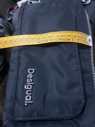 Bolso bandolera Desigual negro