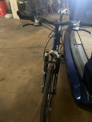 Bicicleta Rockeider Decathlon Azul