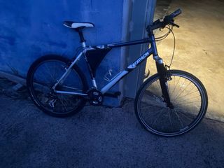 Bicicleta Rockeider Decathlon Azul
