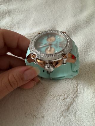 Reloj Mulco Turquesa y Dorado