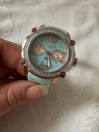 Reloj Mulco Turquesa y Dorado