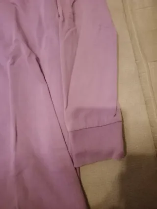 Vestito bambina lilla manica lunga