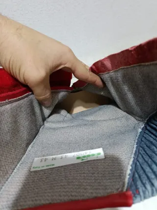 Botas de moto Diadora rojas