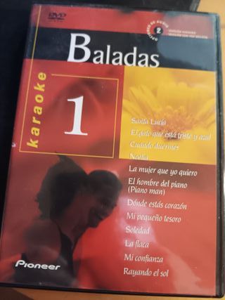 DVD Karaoke Baladas Vol. 1 Pioneer