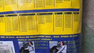 Cadenas Nieve Textiles Goodyear XXL