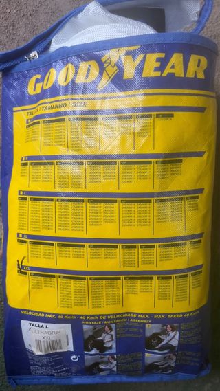 Cadenas Nieve Textiles Goodyear XXL