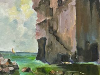 Quadro antico olio su tela